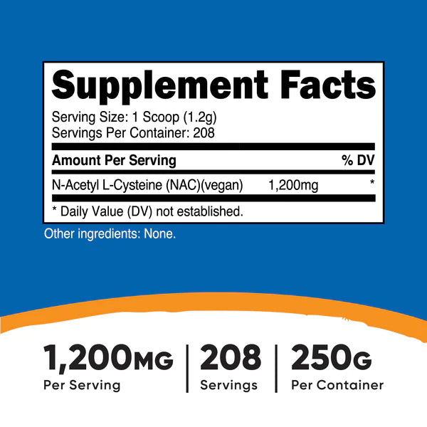 NAC 1200 MG/ 208 SERVICIOS