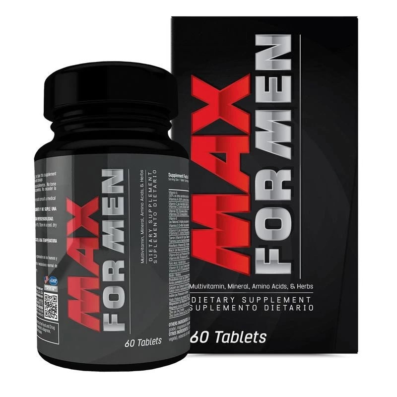 MAX POWER FOR MEN 60 TABLETAS- HEALTHY AMERICA