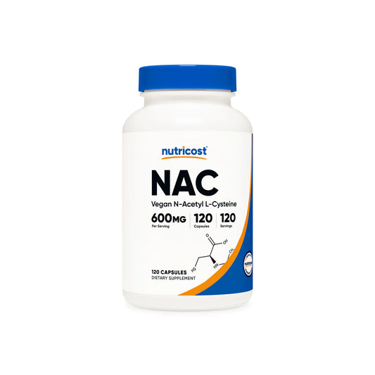 N-Acetyl L-Cysteine (NAC) Capsules (600 MG) (120 Capsules)