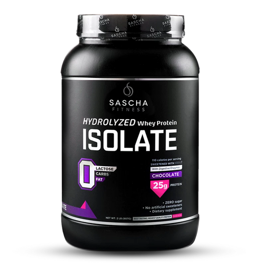PROTEÍNA AISLADA CHOCOLATE SASCHA FITNESS