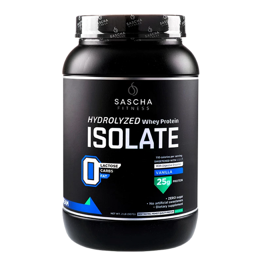 PROTEÍNA AISLADA VAINILLA SASCHA FITNESS