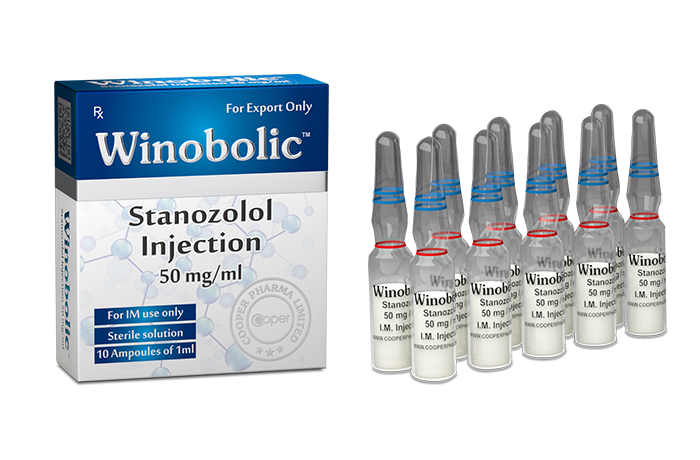 WINOBOLIC 50MG 10 AMP.