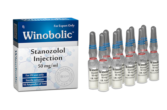 WINOBOLIC 50MG 10 AMP.